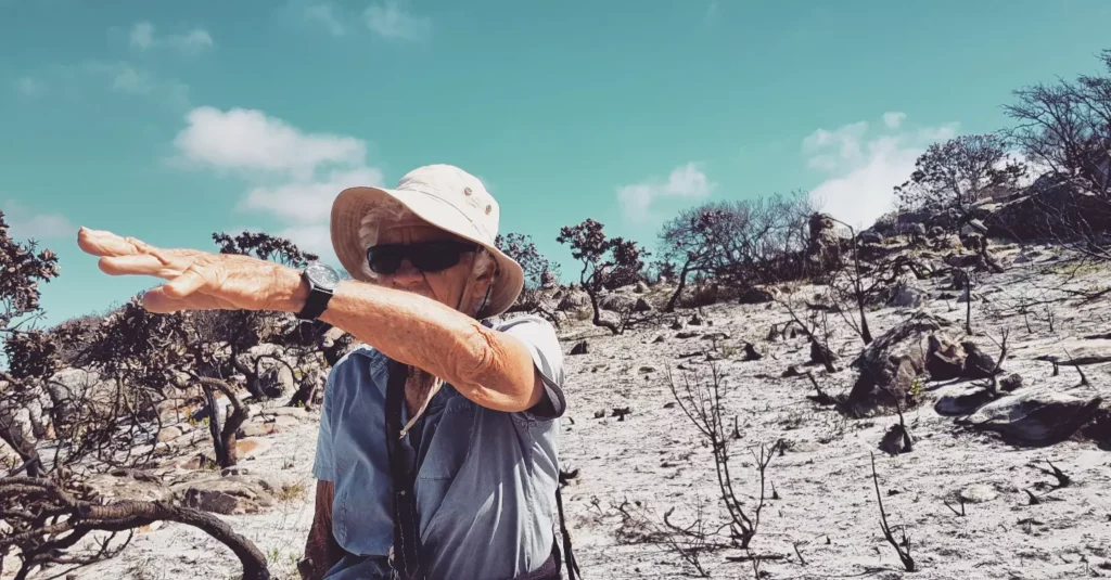 Jen sharing her priceless stories with me