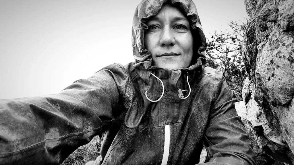 Rain selfie in Cape Point Reserve