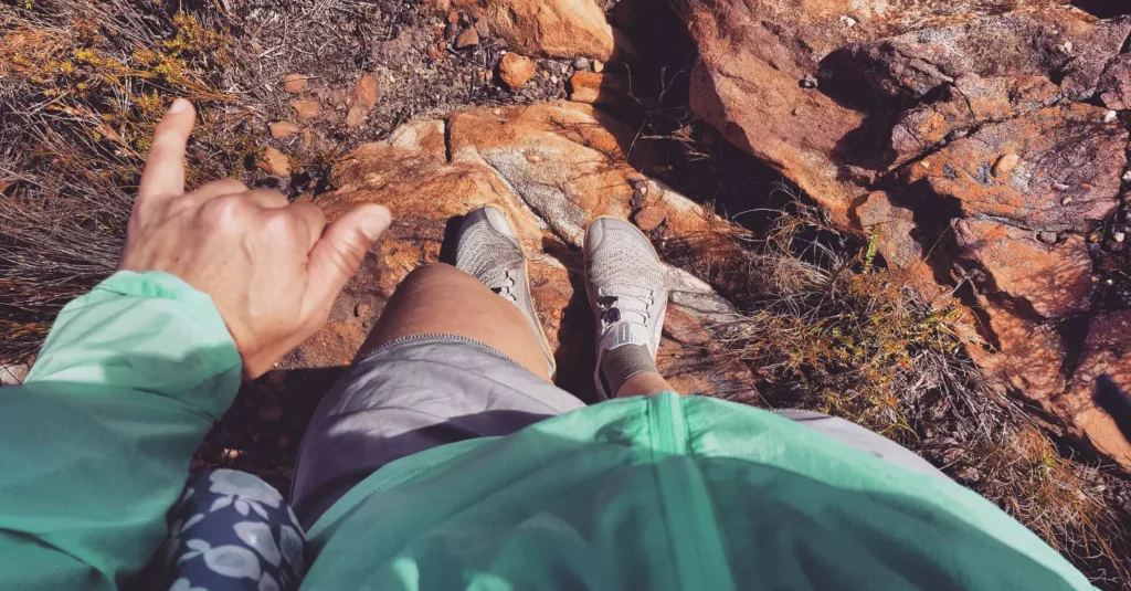 Trail running in the Cape Point Reserve
